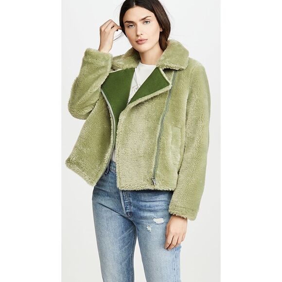 Paul & Joe Sister Faux Fur Teddy Jacket - Picture 1 of 12